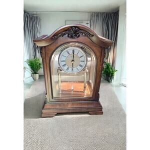 Bulova Durant Wedding Mantel Clock with back